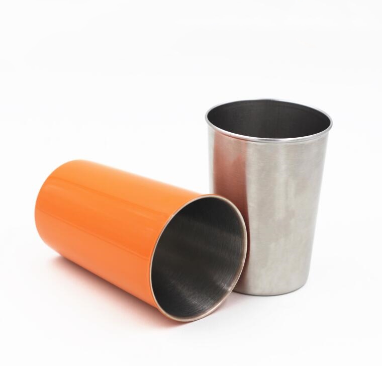 stainless steel coffee cup