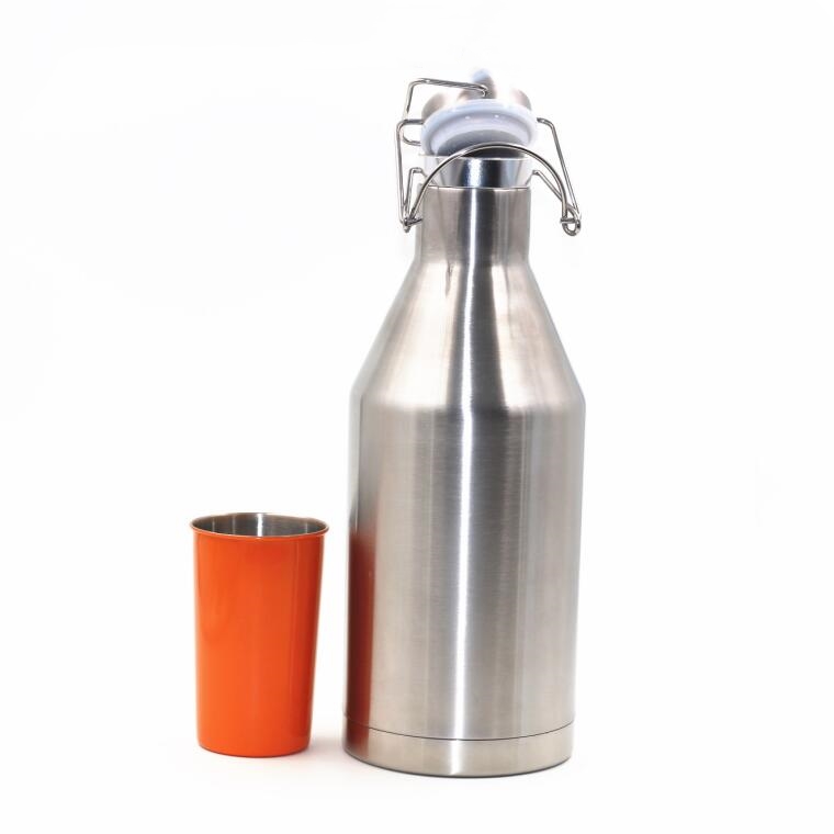 Large vacuum S/S beer growler