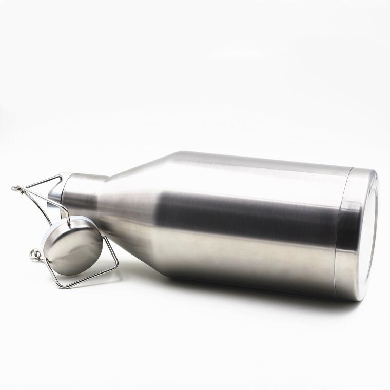 Large vacuum S/S beer growler