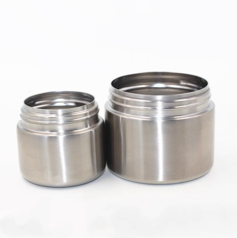 stainless steel food jar set