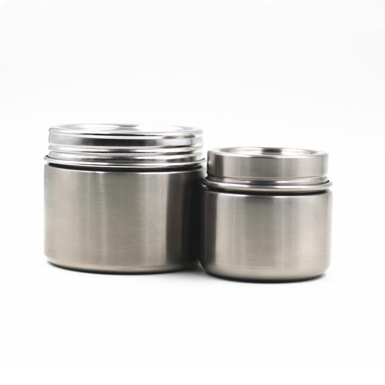 stainless steel food jar set