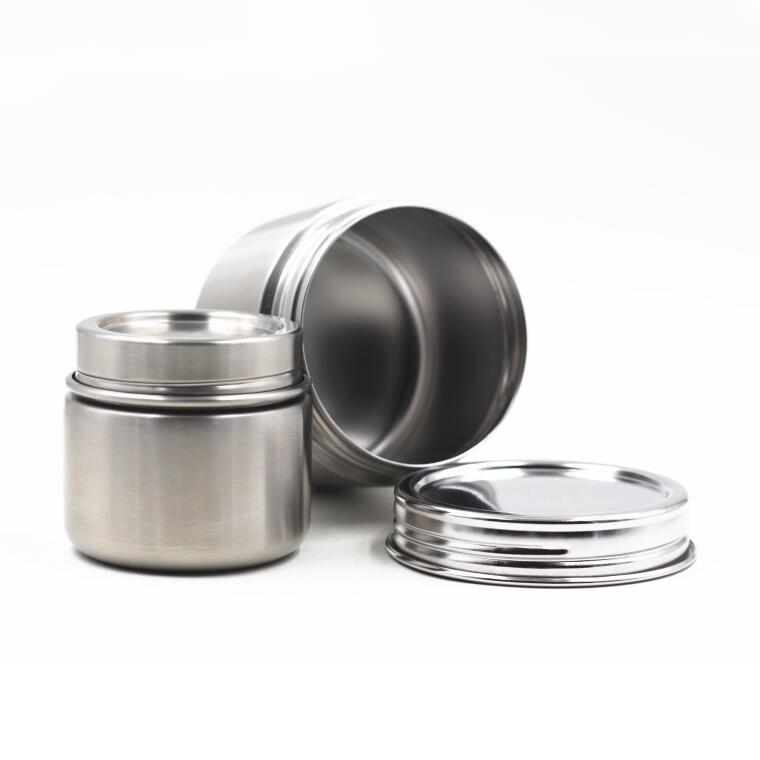 stainless steel food jar set
