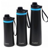 Stainless steel vacuum sport water bottle 750ml/1000ml